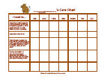 pet care chart